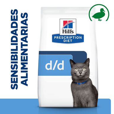 Hill's Prescription Diet Food Sensitivities Pato ração para gatos